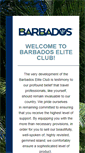 Mobile Screenshot of barbadoseliteclub.com